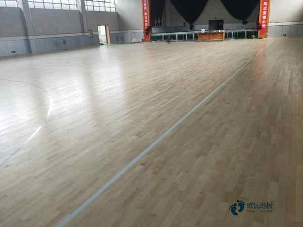質量好體育場木地板施工方案3