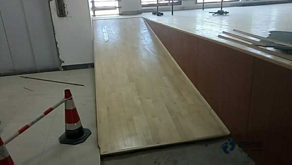 運動木地板施工周期2