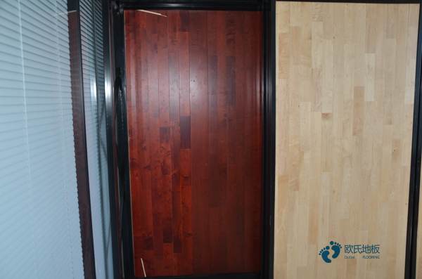 雙龍骨運動實木地板3